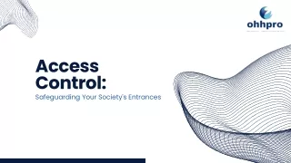 access control safeguarding your society