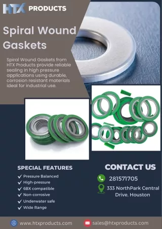 How Spiral Wound Gaskets Enhance Industrial Sealing Solutions