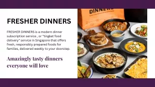 Dinner Subscription Service Singapore