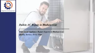 Daikin AC Repair in Bhubaneswar