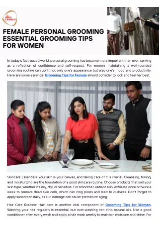 Empower Your Style with Grooming Tips for Women - Soft Launch