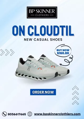 On Men's Cloudtilt Mineral/Ivory - BP Skinner Clothiers