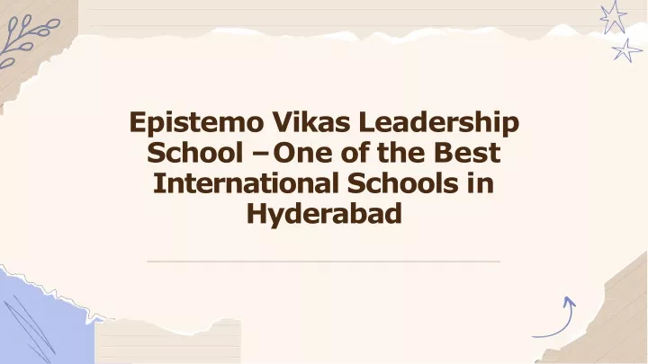 epistemo vikas leadership school one of the best