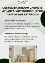 Custom Bathroom Cabinets Atlanta Why Choose Us for Your Dream Bathroom - slide 1