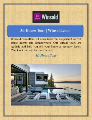 3d House Tour | Winsold.com