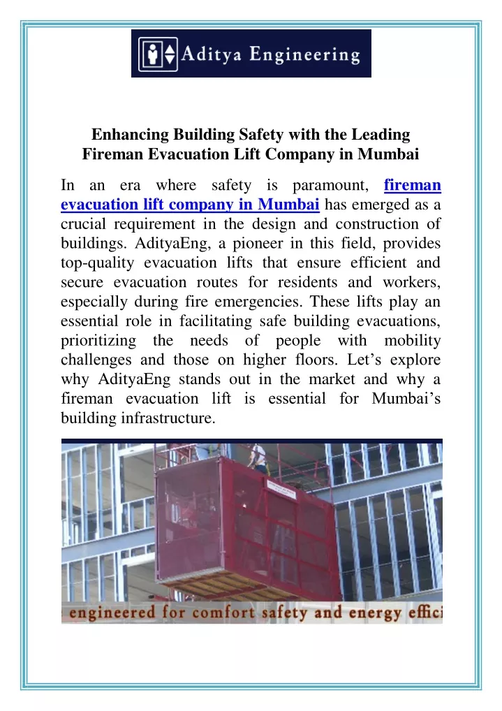 enhancing building safety with the leading