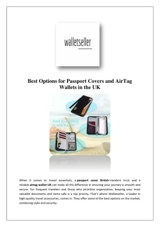 Men's Wallet UK | Walletseller