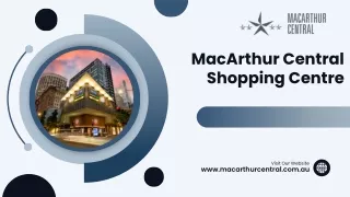 Revealing the Best Brisbane Shopping Centres.