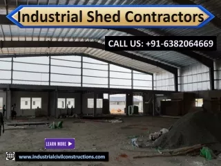 Industrial Civil Building Contractors in Thanjavur