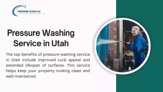 Top Benefits of Pressure Washing Service Utah Offers