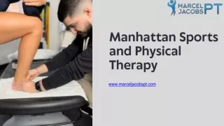 Premier Sports Physical Therapy in Manhattan Comprehensive Care for Peak Performance