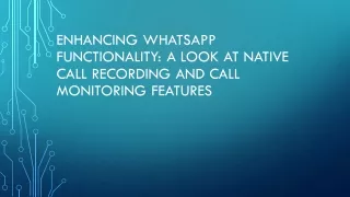 enhancing whatsapp functionality a look at native