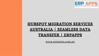 hubspot migration services australia seamless