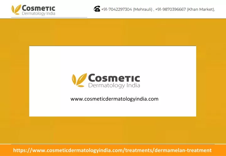 www cosmeticdermatologyindia com