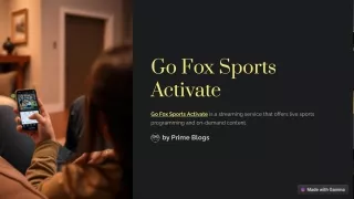 Go Fox Sports Activate