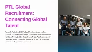 PTL Global Recruitment Connecting Global Talent