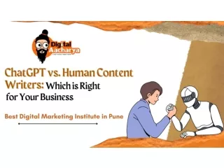 ChatGPT vs. Human Content Writers