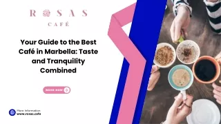 Your Guide to the Best Café in Marbella: Taste and Tranquility Combined