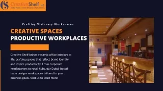 Creative Spaces, Productive Workplaces