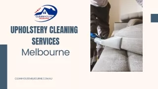 Upholstery Cleaning Services in Melbourne