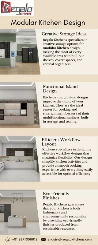 modular kitchen design
