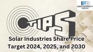 Tips Industries Share Price Target 2030
