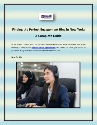 finding the perfect engagement ring in new york