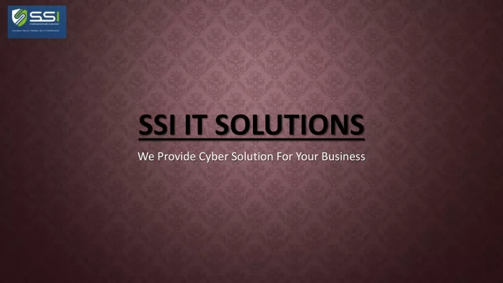 ssi it solutions