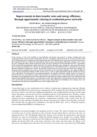 journal of science and technology issn 2456 5660