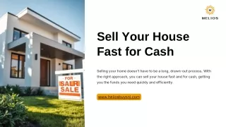 Sell Your House Fast for Cash