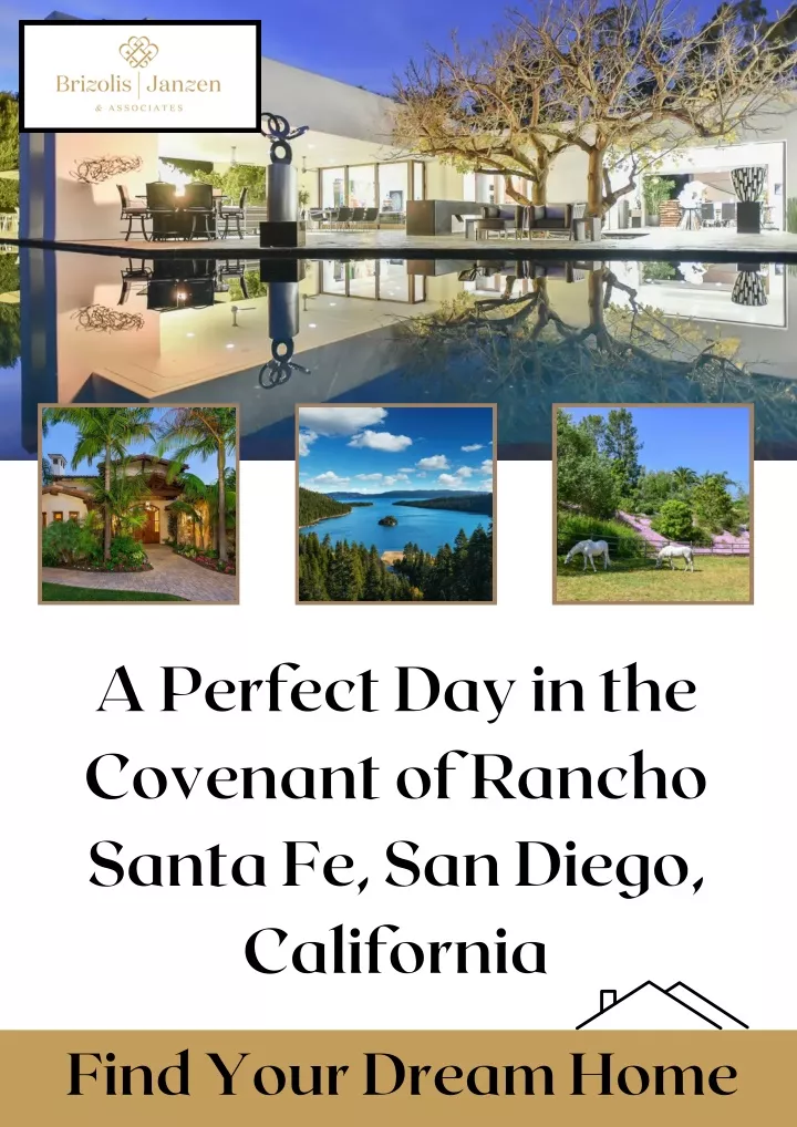 a perfect day in the covenant of rancho santa