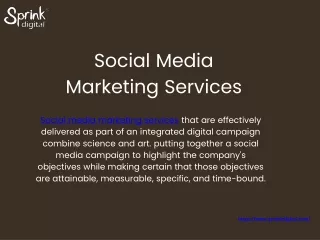 Boost Your Brand with Expert Social Media Marketing Services