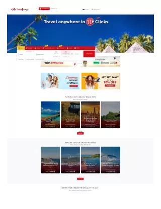 Book Flights, Hotels, Holiday Packages, Staycations and Activities Online | Trav