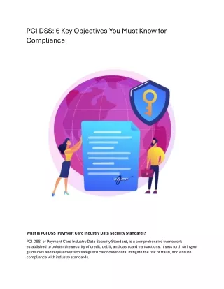 PCI DSS 6 Key Objectives You Must Know for Compliance