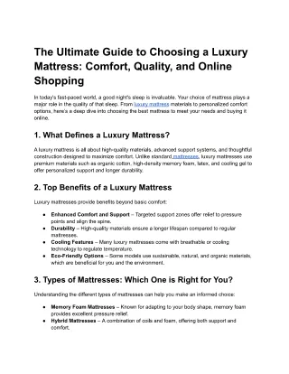 matttres pdf