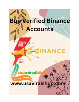 Top Trustable Site to Buy Verified Binance Account 2024-25