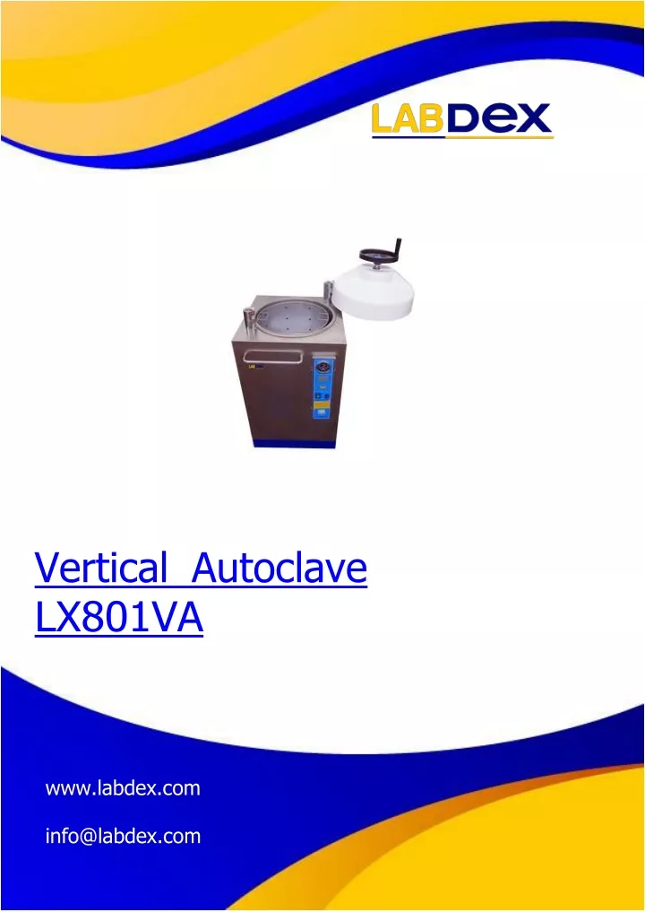 vertical autoclave lx801va www labdex com