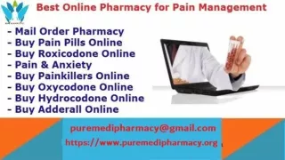 Best Online Pharmacy for Pain Management | Buy Medicine Online | Buy Roxycodone Online