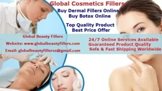 Buy Dermal Fillers Online | Buy Botox Online USA | Global Beauty Fillers